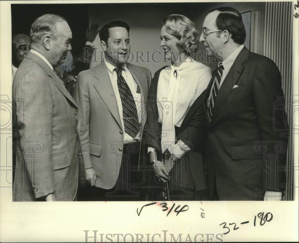 1978 Press Photo YMCA officials in New Orleans at dinner - noo31150- Historic Images