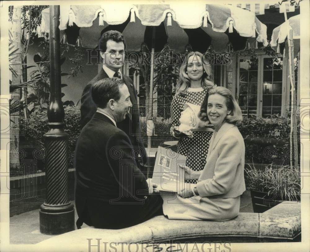 1974 Press Photo South Louisiana Chapter of National Multiple Sclerosis Society-Historic Images