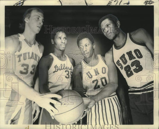 1974 Press Photo Selection to the The Times-Picayune's All-City team - noo31350 - Historic Images