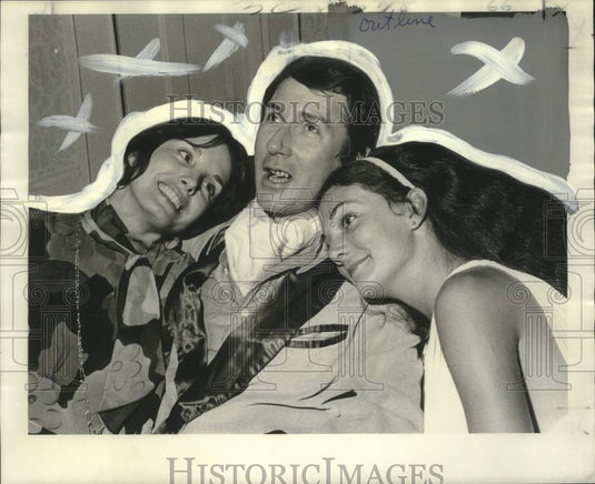 1975 Richard Brown & et al star in Tulane "Blithe Spirit" - Historic Images