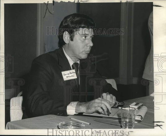 1971 Press Photo Gerald Horton,Georgia legislator and economic researcher-Historic Images