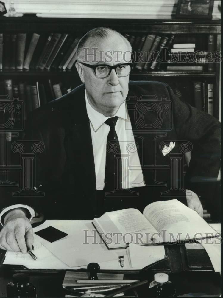 1967 Press Photo Sir Richard Jackson,London's Criminal Investigation Department-Historic Images