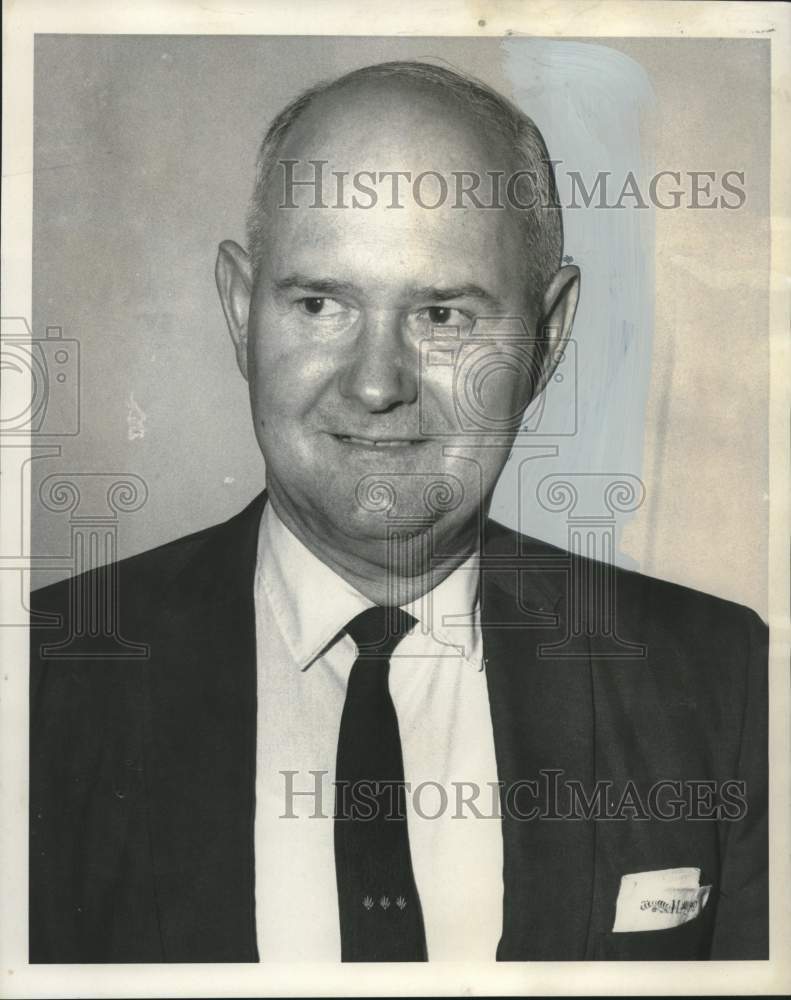 1968 Press Photo Edward B. Hooper, Archdiocesan Committee of Scouting - Historic Images