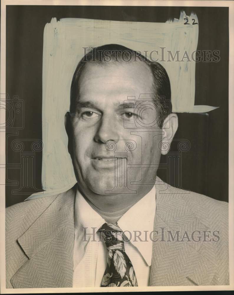 1951 Press Photo Rodney J. Hoyle, Criminal Deputy Sheriff Candidate - noo32055-Historic Images