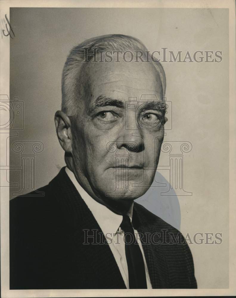 1966 Press Photo Captain Allan C. Hoffman, assistant to Gulf Coast Director-Historic Images