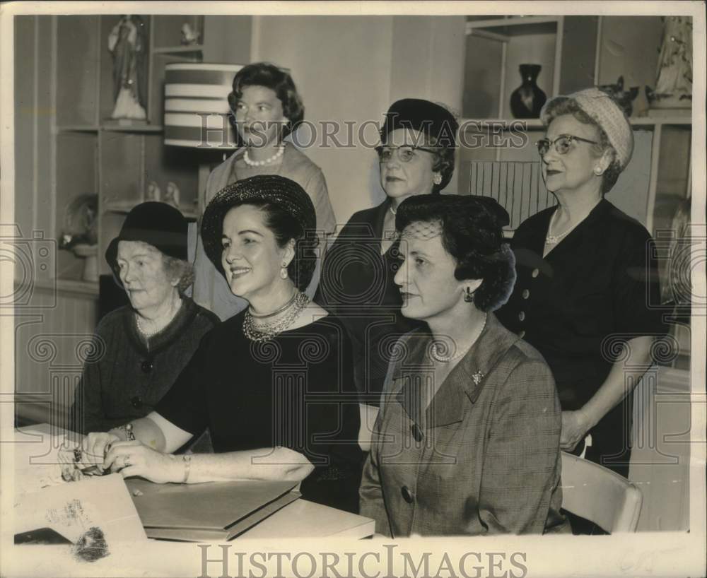 1962 Press Photo Officers of Louise Day Nursery Guild - noo32945-Historic Images