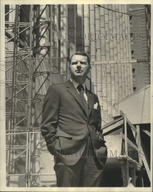 1972 James H. Jones, President- First National Bank of Commerce - Historic Images