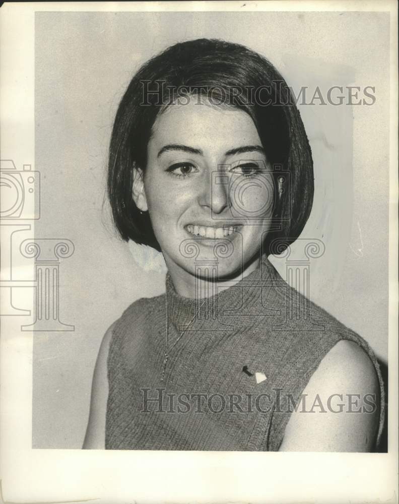 1967 Press Photo Natalie Hurdle, Miss Majorette of St. Bernard Parish, Louisiana-Historic Images