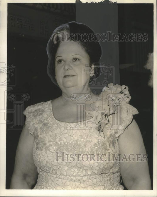 1967 Press Photo Masonic High Priestess of Alcho Shrine Mrs. Marguerite Leblanc - Historic Images