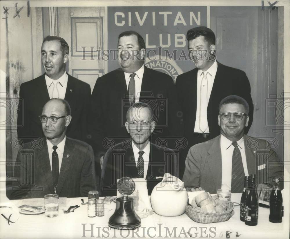 1960 Guests at installation banquet of the West Bank Civitan Club-Historic Images