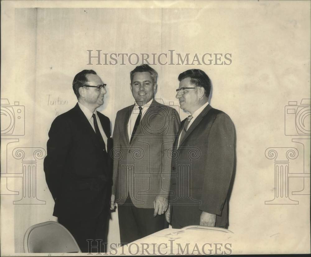 1969 Council of Catholic Men of St Cletus Church Gretna new officers - Historic Images