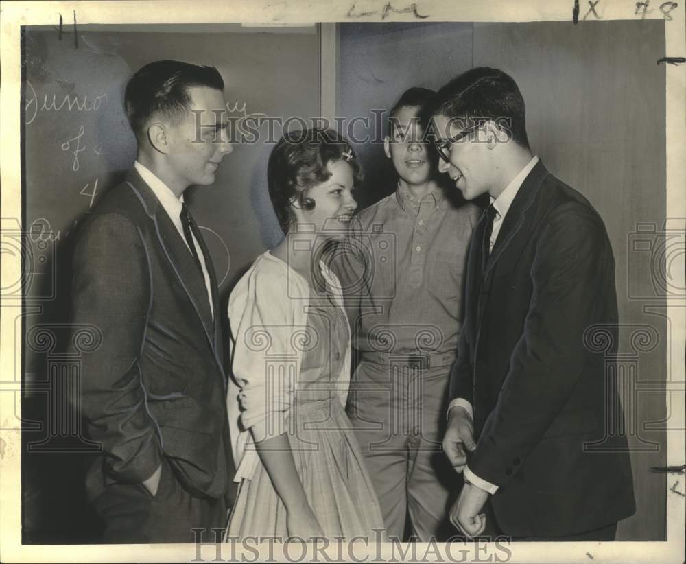 1961 New Officers of the New Orleans Junior Academy of Science-Historic Images