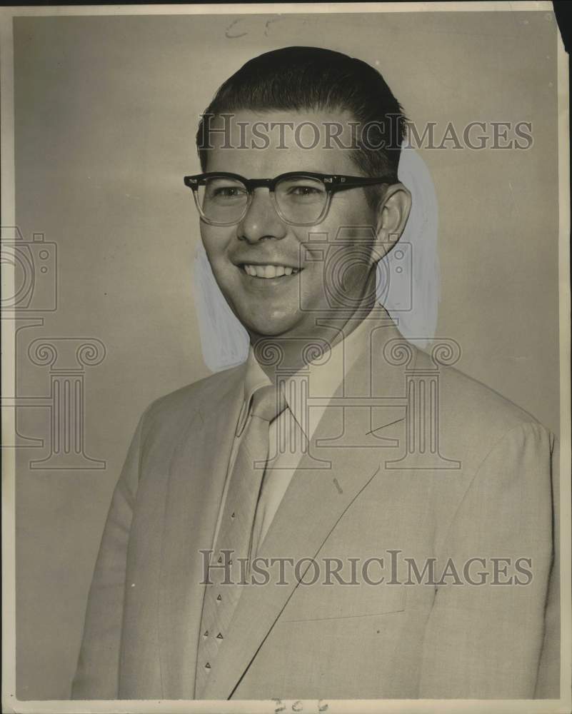 1956 Press Photo Reverend Allan O. Jernigan of New Orleans - noo36019-Historic Images