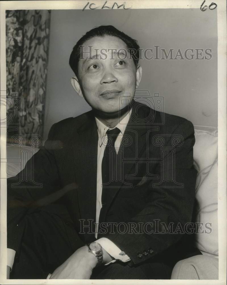 1960 Dato Nik Ahmed Kamil, Malayan ambassador to US in New Orleans-Historic Images