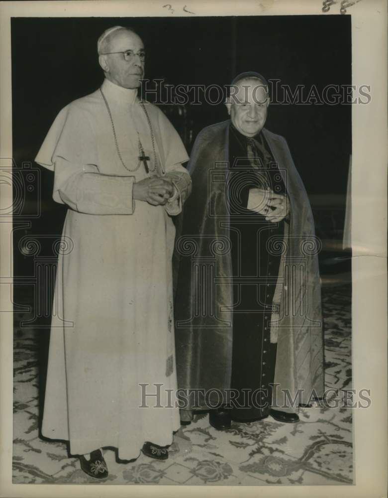 1959 Vatican City-Pisu XII &amp; Pope John XXIII, A Soft Collar Pope - Historic Images