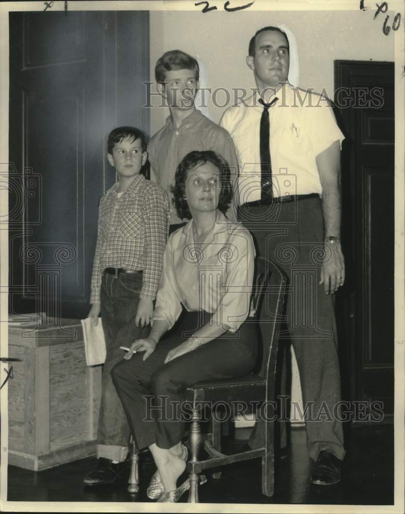 1965 Press Photo Evelyn Hendrickson et  al star in &quot;First Love&quot; - Historic Images