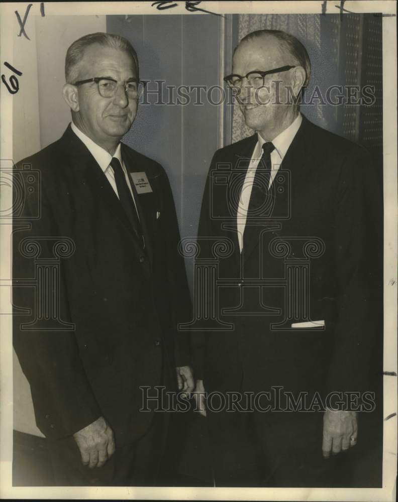 1968 Dr. Walter H. Judd and J.S. Long, Cottonseed Association-Historic Images