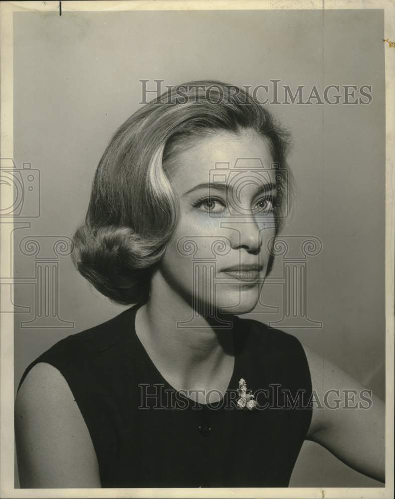 1965 Press Photo Kitty Kerrigan, New Orleans newspaper reporter - Historic Images