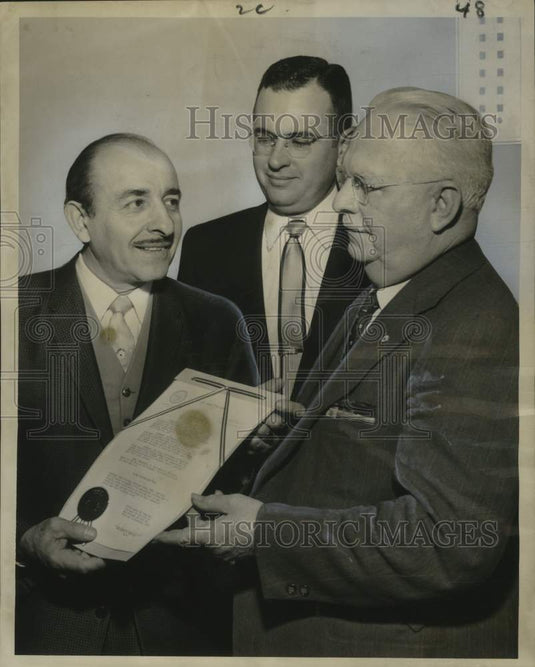 1958 Mayor's proclamation of Crime Prevention Week in New Orleans-Historic Images