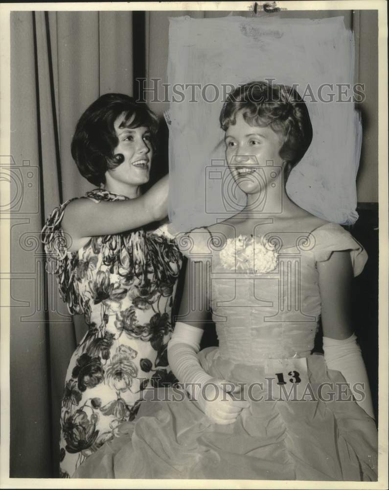 1961 Press Photo Metairie, LA-Miss Mary Alta Jackson, Junior Miss Hospitality - Historic Images