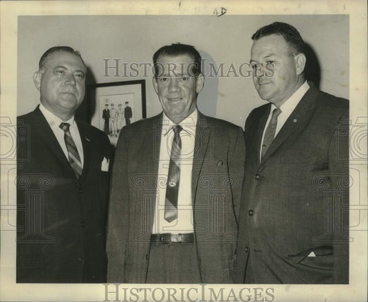 1965 Newly Elected officers of the Naval Brigade Reunion Club - Historic Images