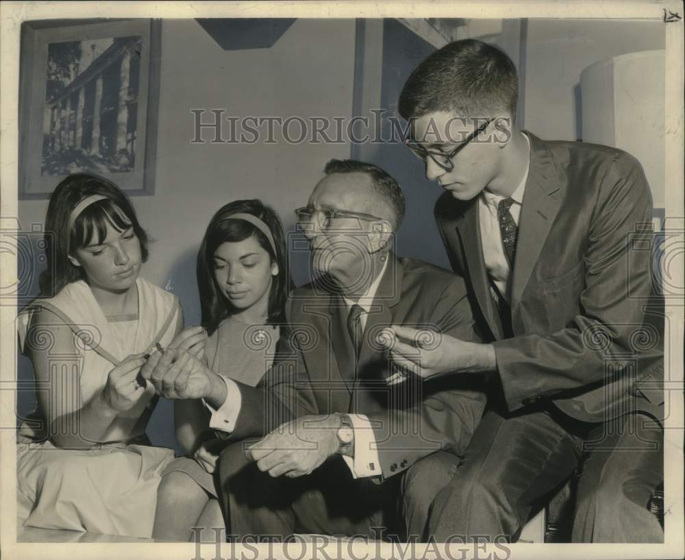 1964 Student Exchange Candidates to Argentina at International House-Historic Images