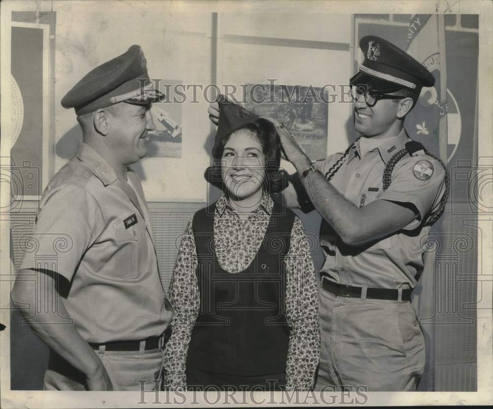 1964 Miss Carol LeFeve, Loyola University Army Reserve Officer-Historic Images