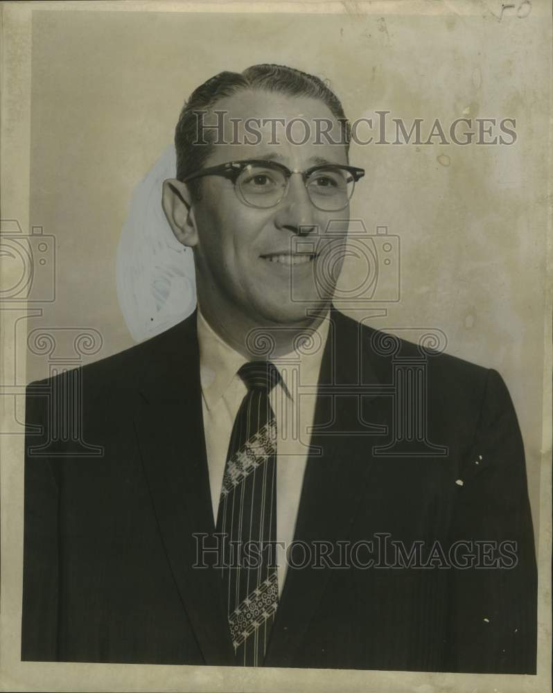 1960 Press Photo Ira Kohn, New Orleans Council of Temple Brotherhoods President-Historic Images