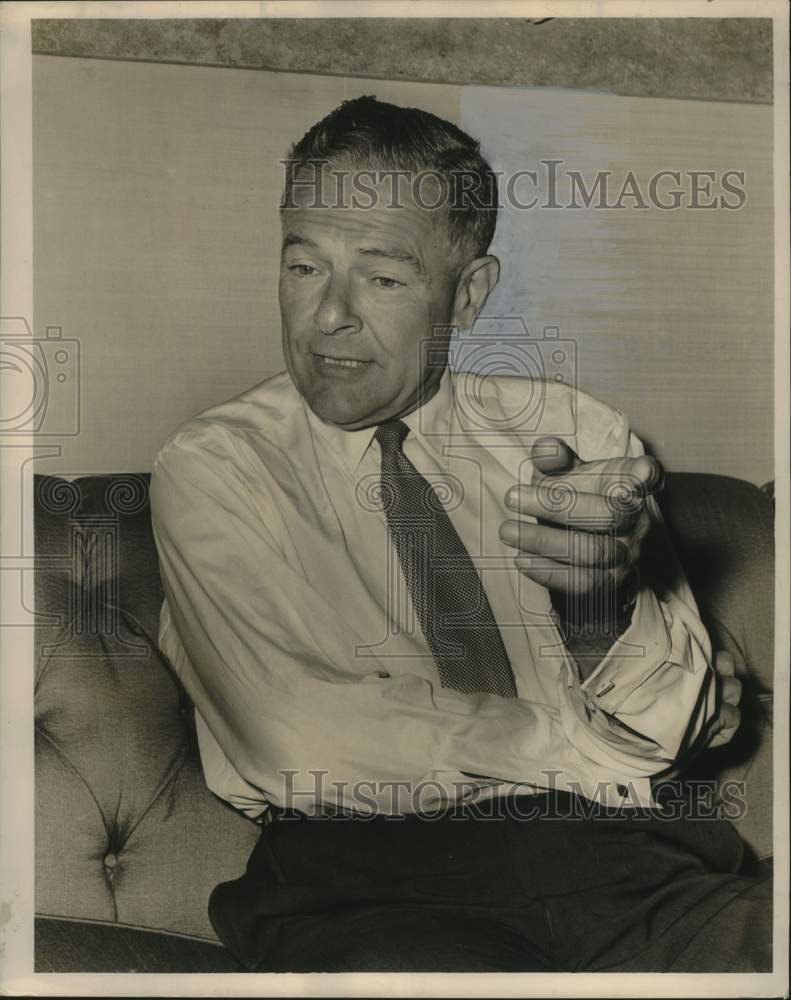 1962 Ex-United Nations Ambassador Henry Cabot Lodge in New Orleans - Historic Images