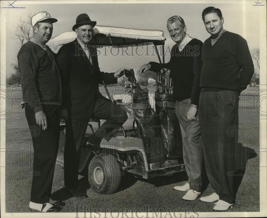 1967 Press Photo Ninth Pro-Am Celebrity Tournament at Colonial Country Club - Historic Images