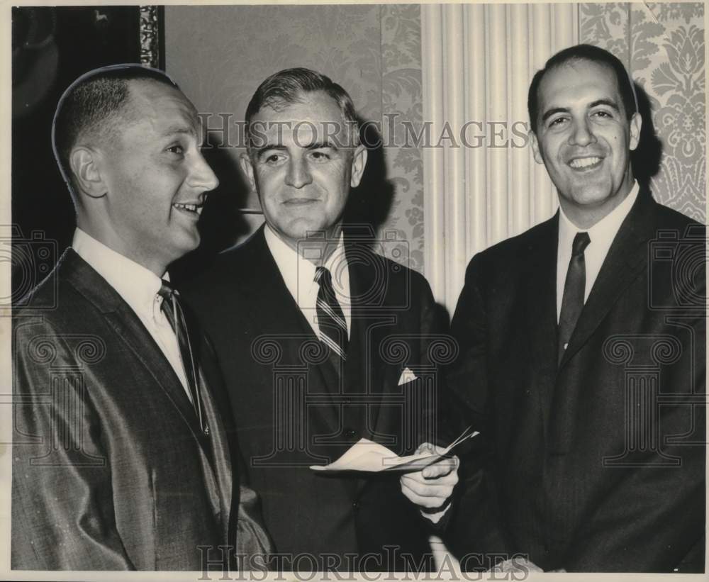 1964 Press Photo Officers of Eye, Ear Nose &amp; Throat medical staff of New Orleans-Historic Images