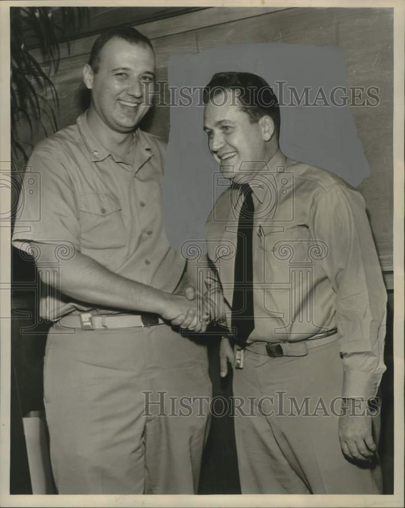 1962 Press Photo Mr. Daniel Mackillop, U.S. Public Health Service retirement- Historic Images