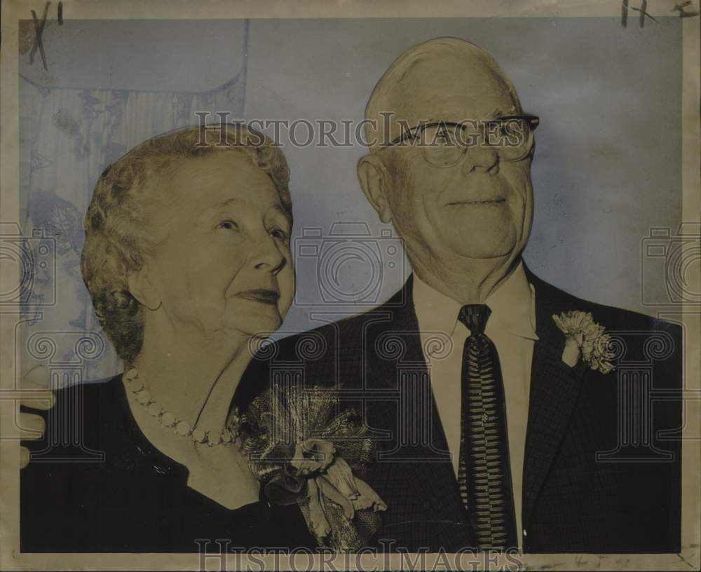 1963 Mr. and Mrs. Paul Jamerson&#39;s 50th wedding anniversary - Historic Images