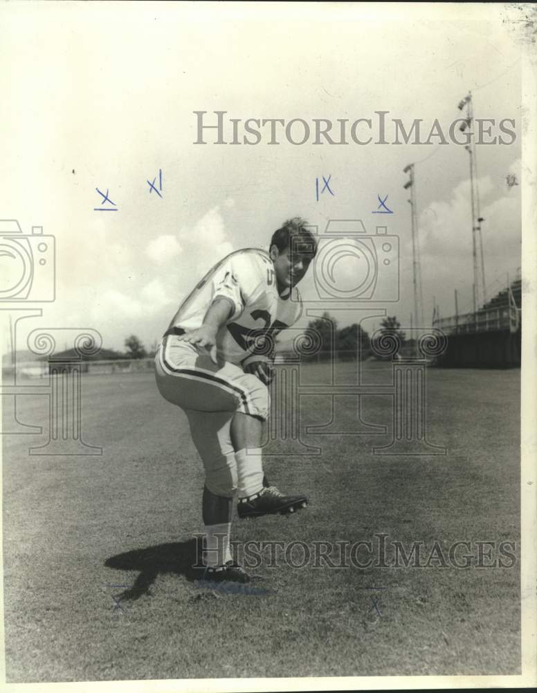 1968 Press Photo Bill Martinez, top running back - noo42411 - Historic Images