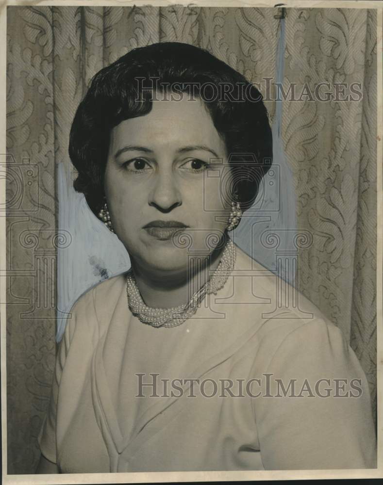 1964 Mrs. Josephine Manning, Pres. New Orleans Credit Women&#39;s Club-Historic Images