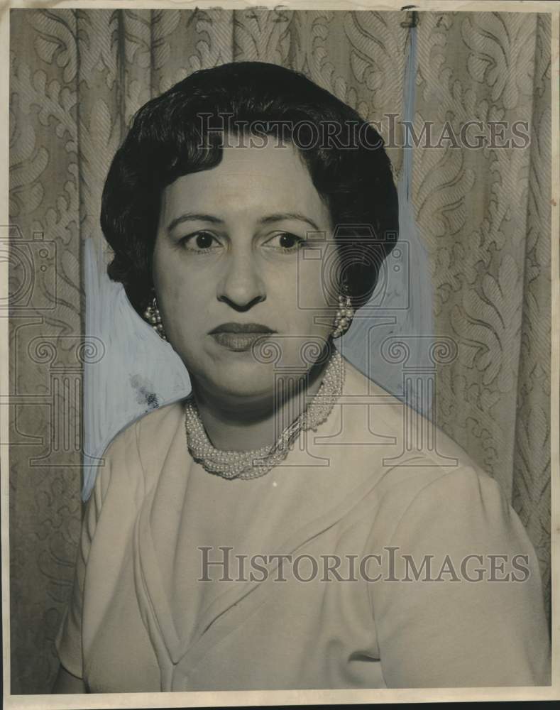 1964 Mrs. Josephine Manning, Pres. New Orleans Credit Women's Club-Historic Images