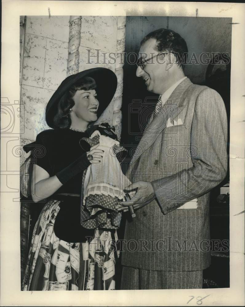 1947 Director Rouben Mamoulian with His Wife - Historic Images