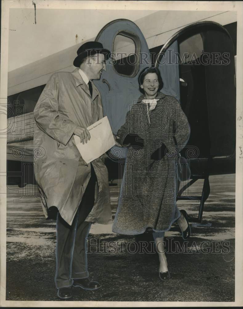 1955 Sir Roger Making, British Ambassador, and Lady Makins-Historic Images