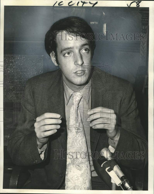 1970 Joe McGinniss, Author of "The Selling of the President 1968" - Historic Images