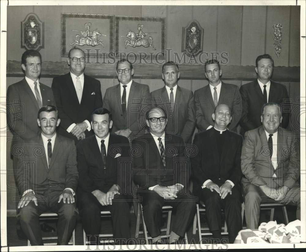 1969 Officers of the Men&#39;s Club of Holy Guardian Angels Church - Historic Images