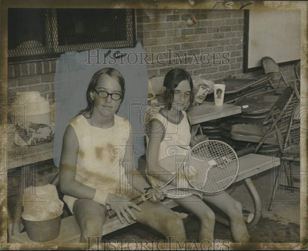 1973 Press Photo Terri McGarry won at Gulf States tennis tourney in Baton Rouge - Historic Images