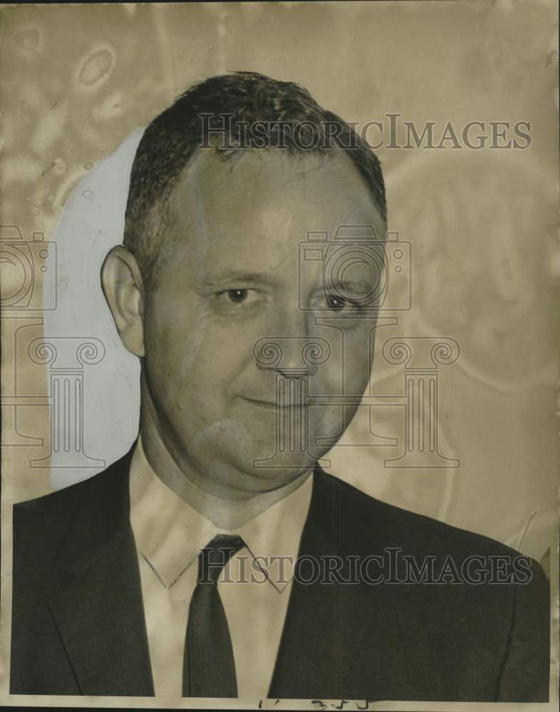 1964 Press Photo Harris Melvin, Industrial Management Club of New Orleans- Historic Images