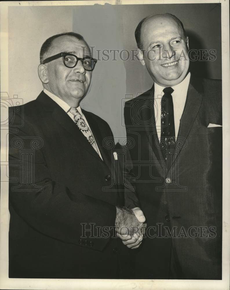 1966 Press Photo Charles Marcurio, President-Food Service Executives Association - Historic Images