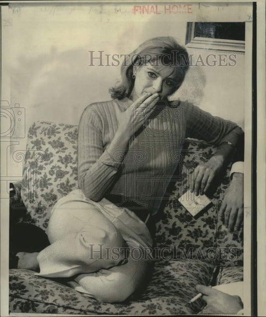 1967 Press Photo New York-Greek actress Melina Mercouri, "Illya Darling" - Historic Images