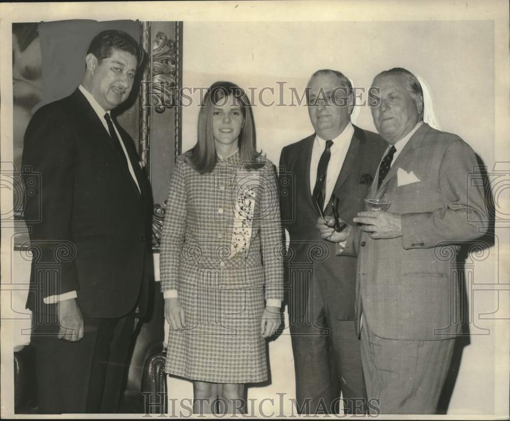 1968 Miss Rebecca Ann McKeithen consular corps member reception-Historic Images