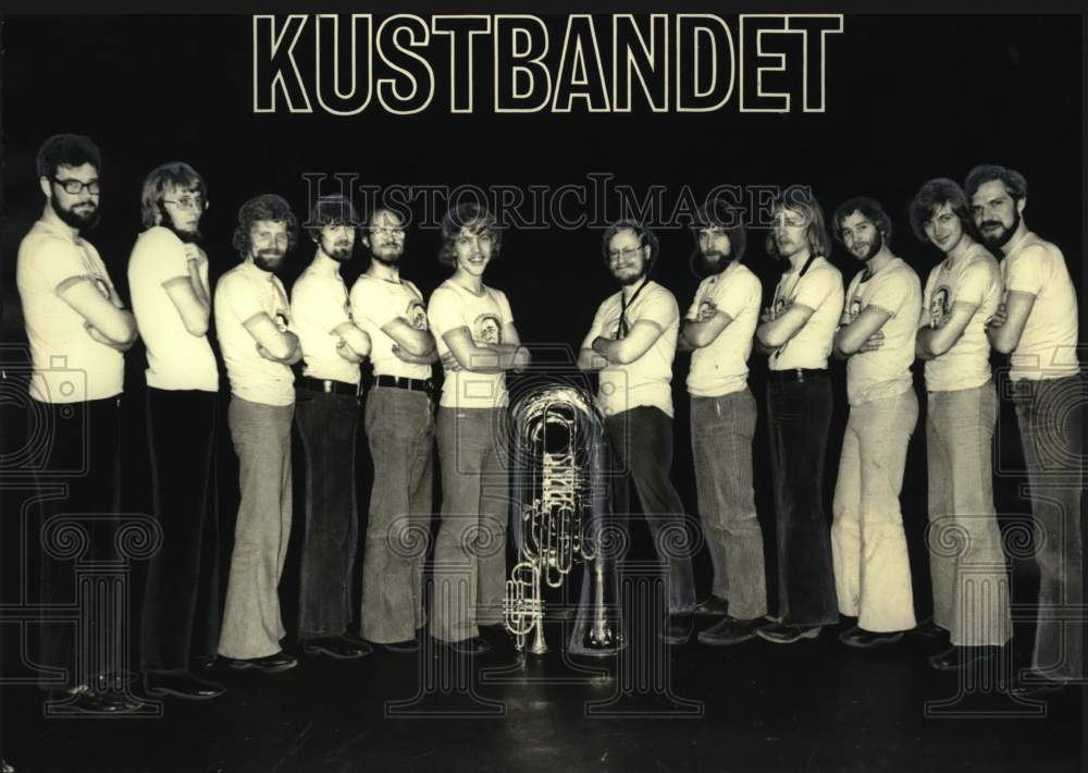 1973 Band members of Kustbandet, Swedish international jazz group-Historic Images