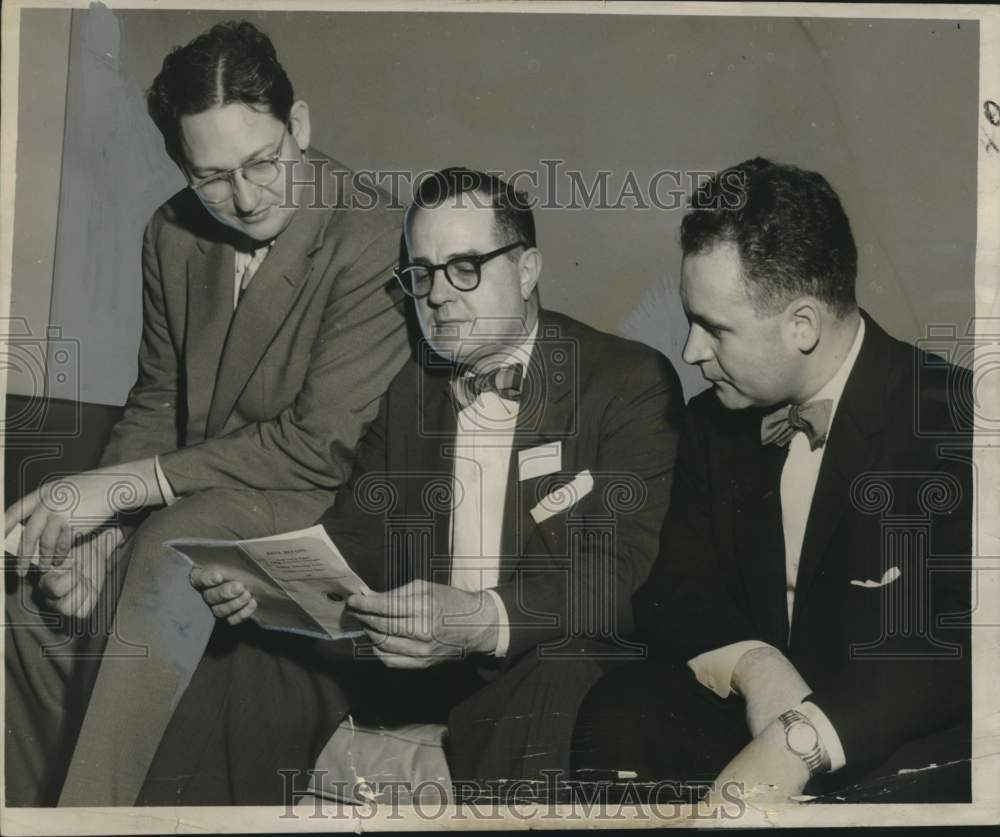 1956 Press Photo Seminar on skin diseases at the Louisiana State University- Historic Images