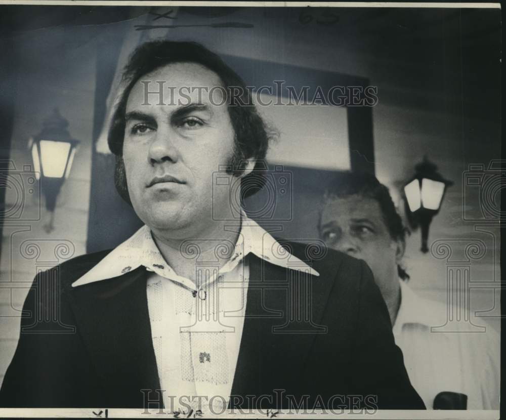 1976 Former sheriff Lester J. Millet after federal indictment - Historic Images