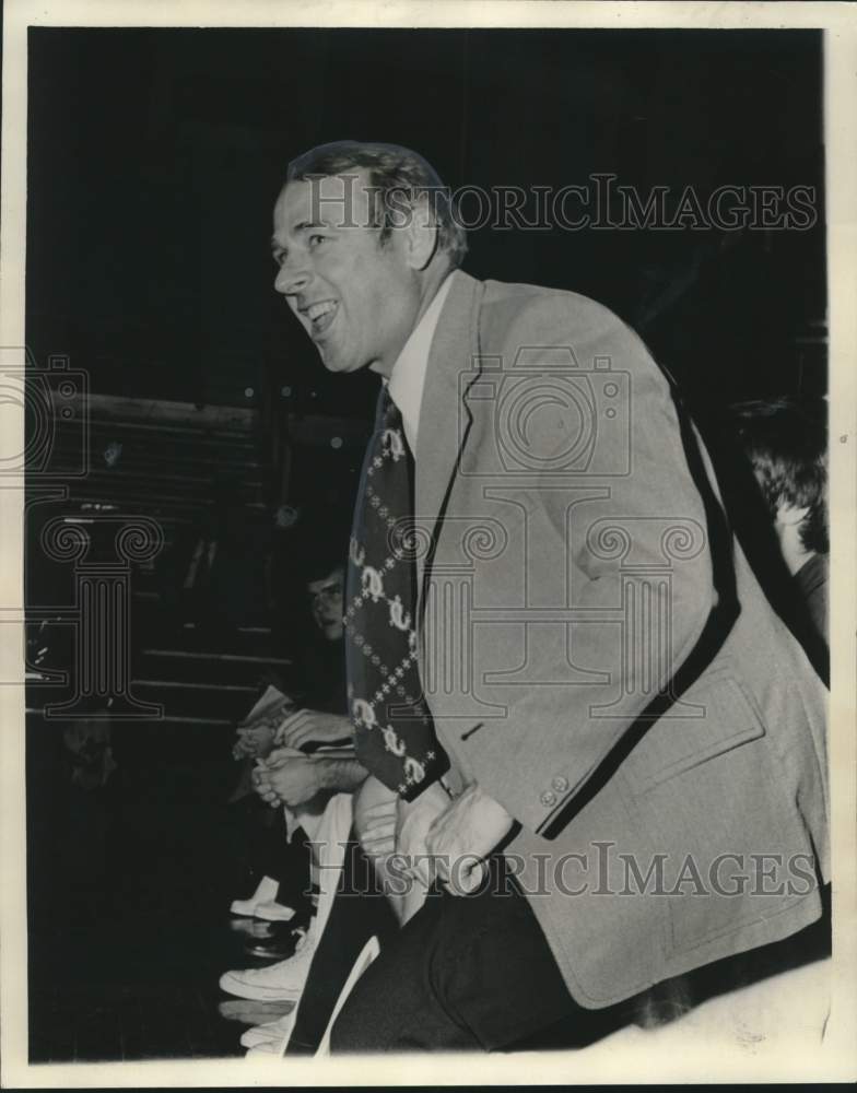 1975 Press Photo Tulane&#39;s Charlie Moir, basketball coach - noo47858- Historic Images