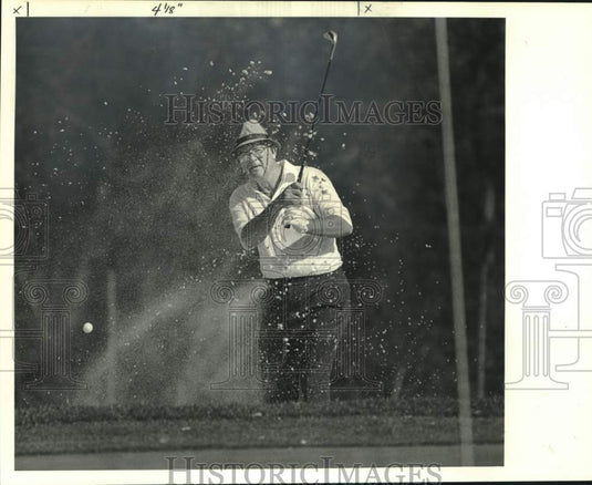 1985 Press Photo USF&G's Jack Mosely at Lakewood Country Club - noo48756 - Historic Images